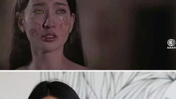Tak hanya baju, bahkan ia juga memparodikan gaya make up di film. (Foto: Instagram)