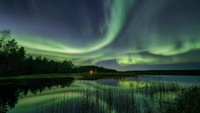 Aurora, salah satu panorama alam yang indah di finlandia (visitfinland/Facebook)