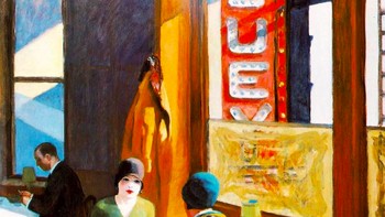 “Aku mengimajinasikan lukisan-lukisan ini kembali menjadi dunia 3 dimensi,” kata Yulia. Ini adalah lukisan Chop Suey oleh Edward Hooper. Foto: boredpanda
