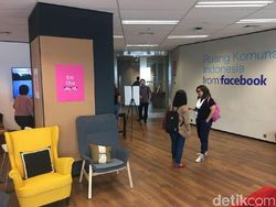 Mengintip Kenyamanan Ruang Komunal Facebook di Jakarta