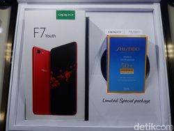 Penampilan Perdana Oppo F7 Youth yang Menggoda