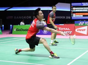 Menang Usai Main Tiga Gim, Performa Kevin/Marcus Belum 100 Persen