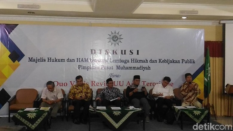 Muhammadiyah Ingin Ada Tim Pengawas Pelaksanaan UU Antiterorisme Muhammadiyah Ingin Ada Tim Pengawas Pelaksanaan UU Antiterorisme