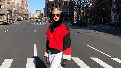 Foto: Liburan Fashionable Ala Model Kimmy Jayanti