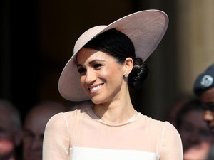 Penampilan Perdana Meghan Markle Jadi Putri Pasca Dinikahi Pangeran Harry