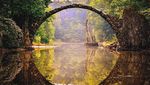 Foto: Jembatan Setan yang Misterius di Jerman