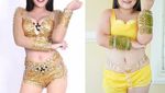 Bikin Ngakak! Wanita Ini Tiru Gaun Selebriti dengan Durian hingga Kerupuk Udang