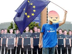 Mengintip Zuckerberg Dicecar Parlemen & Disambut Demo