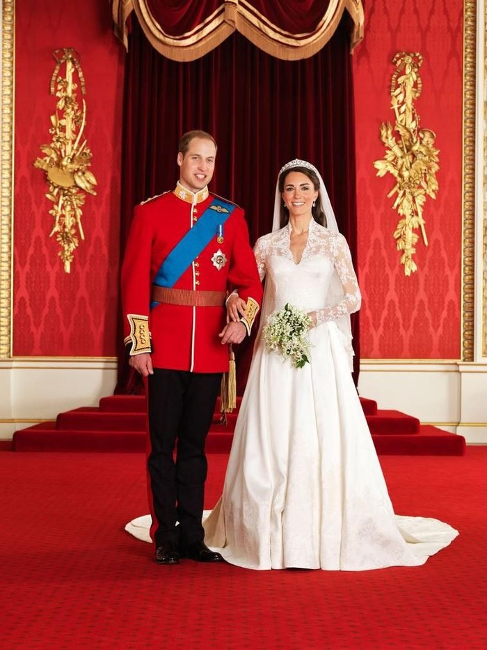 foto pernikahan pangeran william