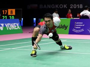 Jonatan Menang, Kini Indonesia Balik Memimpin 2-1 atas Malaysia