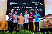 Peresmian TOD pada April 2018 / dok Agung Podomoro Land