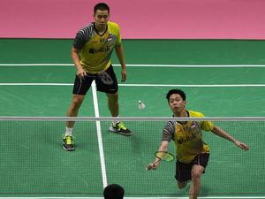 Kevin/Marcus Menang, Indonesia Vs Korea Imbang 1-1