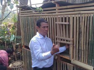 Di Jember, Mentan Bagi-bagi Tips Pelihara Ayam