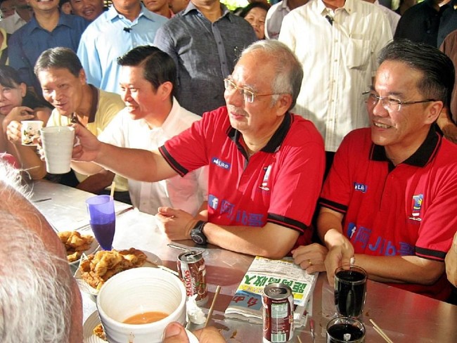 Najib Razak juga pernah terlihat memakai jam tangan Hublot seri Big Bang. Foto: Istimewa