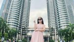 Foto: Liburannya Levana Varraiza yang Mirip Lucinta Luna