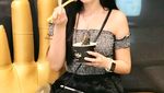 Dibilang Mirip Lucinta Luna, Begini Gaya Makan Gadis Papua Levana Varraiza