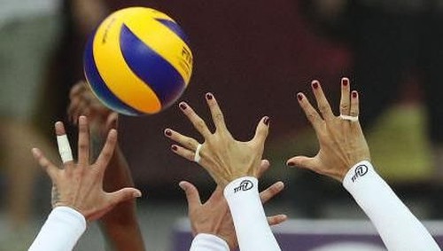 NANJING, CHINA - AUGUST 06: #18 Paola Ogechi Egonu of Italy in action during the final match between Brazil and Italy during 2017 Nanjing FIVB World Grand Prix Finals on August 6, 2017 in Nanjing, China.  (Photo by Zhong Zhi/Getty Images)