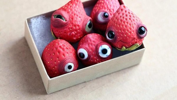 Gemas! Ini 9 Boneka Tanah Liat Bertema Buah dan Makanan
