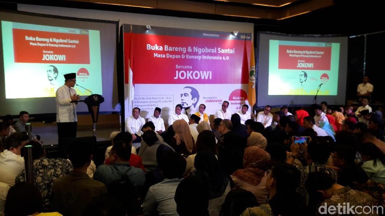 Doa Jokowi Menang Pilpres Bergema di Acara Buka Bareng GoJo Doa Jokowi Menang Pilpres Bergema di Acara Buka Bareng GoJo
