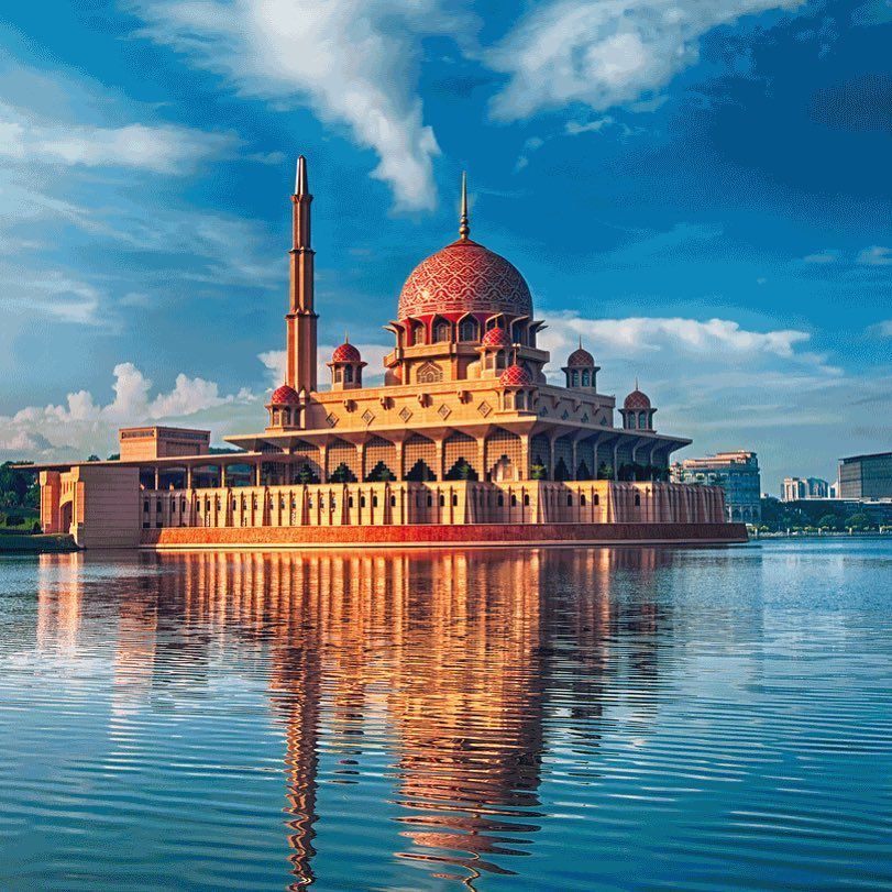 Masjid Putra di Putrajaya Malaysia