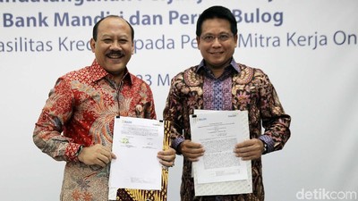 Bank Mandiri Gandeng Bulog