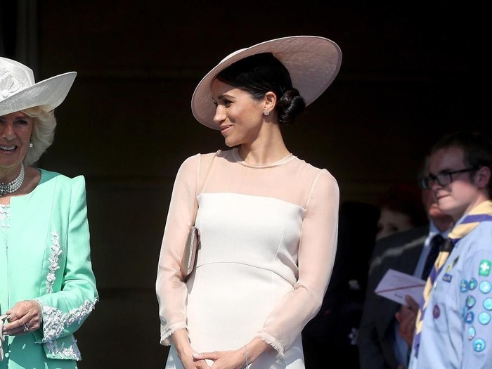 Meghan Markle di perayaan ulang tahun Pangeran Charles ke-70. Foto: Chris Jackson/Getty Images Meghan Markle di perayaan ulang tahun Pangeran Charles ke-70. Foto: Chris Jackson/Getty Images