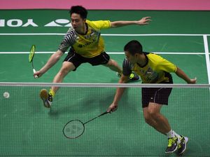 Kevin/Marcus Menang, Indonesia vs Malaysia Imbang 1-1