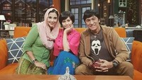 Meriam Bellina bersama rekan seangkatannya yakni Ikang Fawzi dan Ayu Azhari. Dok. Instagram/bellinamer