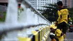 Flyover Karet Dipercantik