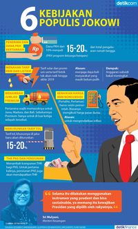 6 Kebijakan Populis Jokowi