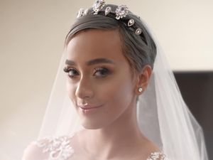 Foto: Model Kimmy Jayanti Cantik Bak Bidadari di Hari Pernikahan