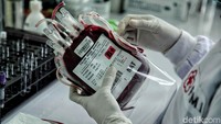 Karena saat Ramadan dan jelang Lebaran diterapkan sistem donor darah dari 24 instansi yang siaga mendonorkan darahnya.
