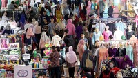 Begini penampakan Pasar Tanah Abang, Jakarta, Kamis (24/5/2018).