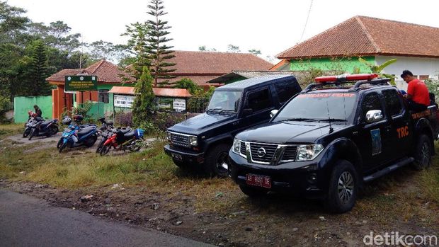 Suasana di SSB SD N Srunen, Kecamatan Cangkringan, Sleman.