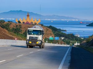 Melihat Gerbang Masuk Tol Trans Sumatera dari Atas Laut