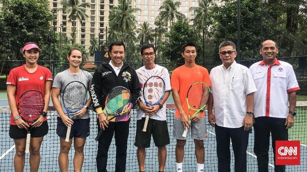 Menpora yakin petenis Indonesia siap menghadapi Asian Games 2018.