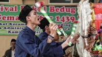 Para peserta terlihat sangat bersemangat.