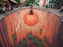 Seni 3 Dimensi di Jalanan yang Bikin Orang Keheranan