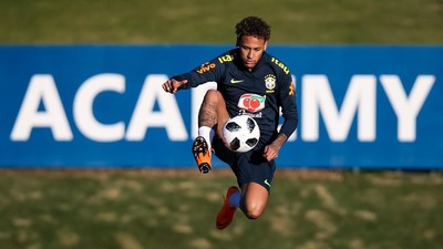 Neymar Panaskan Mesin bersama Timnas Brasil