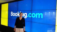 CEO Booking.com, Gillian Tans (Afif Farhan/detikTravel)