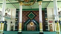 Bagian dalam Masjid Ciamis (Dadang Hermansyah/detikTravel)