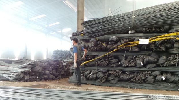 Kemendag Sita 2 Juta Batang Baja Tak ber-SNI