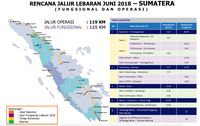 Ini Ruas Tol Trans Sumatera Yang Bisa Dilintasi Di Mudik 2018