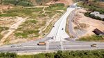 Bikin Takjub! Indahnya Tol Pertama Lampung dari Udara