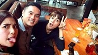 Lingga memang tampak bersahabat dengan para artis salah satunya adalah Masayu Anastasia. (Dok. Instagram)