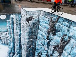 Seni 3 Dimensi di Jalanan yang Bikin Orang Keheranan