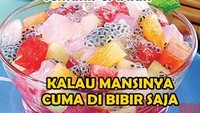 Buat apa punya pacar semanis es buah? Kalau manisnya hanya di bibir saja. Sedih ya. Foto: Istimewa