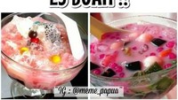 Wih! Dapet salam nih dari es buah dan es campur! Terlihat manggil-manggil, sambil membayangkan es ini masuk ke tenggorokan. Foto: Istimewa
