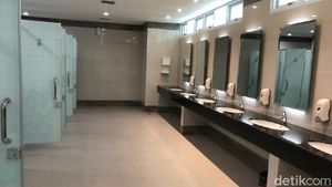 Mewahnya Toilet di Bandara Kertajati