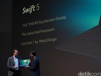 Acer Luncurkan Swift 5, Layar Besar Baterai Gahar